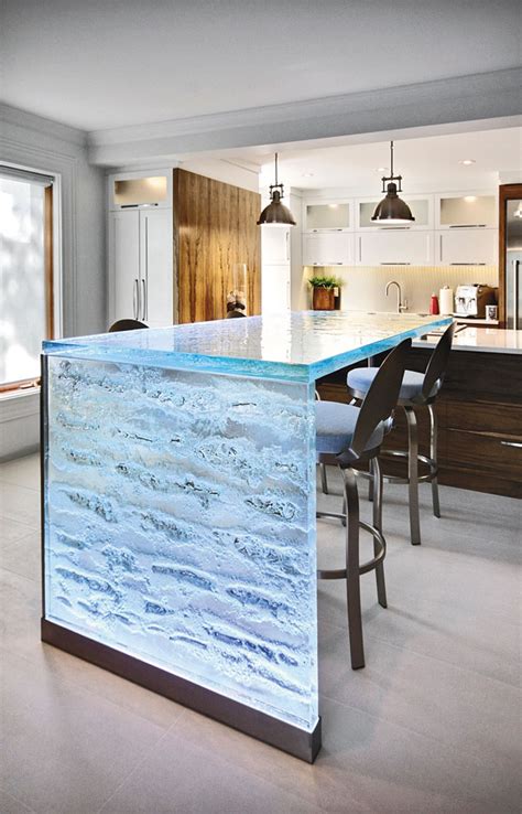 Waterfall Kitchen Countertops