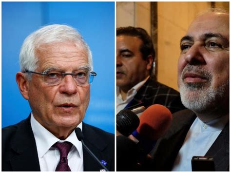 Eu S Top Diplomat Josep Borrell Meets Iranian Foreign Minister On