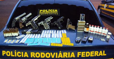 G1 Prf Apreende Armas E Anabolizantes Durante Fiscalização Em Sp