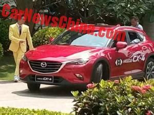 Spy Shots Mazda CX 4 Is Completely Naked In China