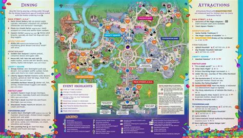 Check Out Mickeys Not So Scary Halloween Party Park Map The Kingdom