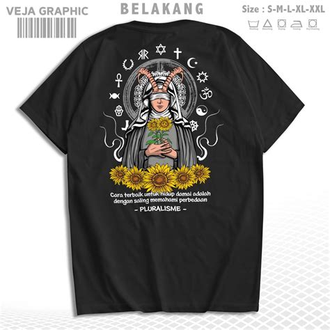 Jual Vejagraphic Kaos Pluralisme Memahami Perbedaan T Shirt