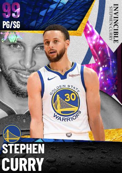 NBA 2K21 2KDB Custom Card Stephen Curry