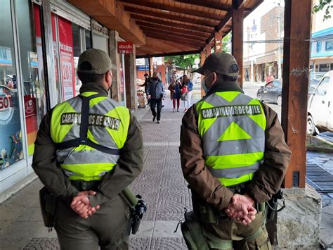 Carabineros De Coyhaique Refuerza Seguridad E Insta A La Comunidad A