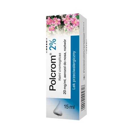 POLCROM 2 Aerozol Do Nosa 15 Ml