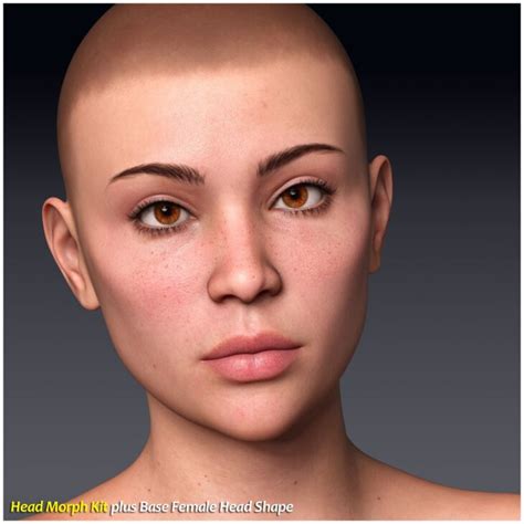 Wkd3d Genesis 9 头部变形套件 Wkd3d Genesis 9 Head Morph Kit 女性男性 Daz3d下载站