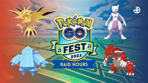 Pokemon Go Fest 2021 Raid Hour Zeitplan Legendäre Aufstellung