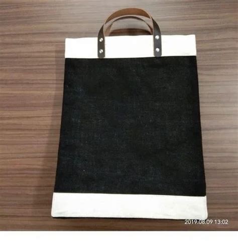 Natural Plain Jute And Juco Bag With Leather Handle At Rs 190 Piece In