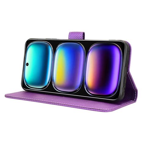For Infinix Hot I G Smart G Diamond Texture Leather Phone Case Purple Alexnld