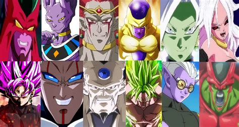 Dbz Villains 2 By 2107nmn On Deviantart