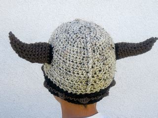 Ravelry: viking hat with horns pattern by Taralee Duffin