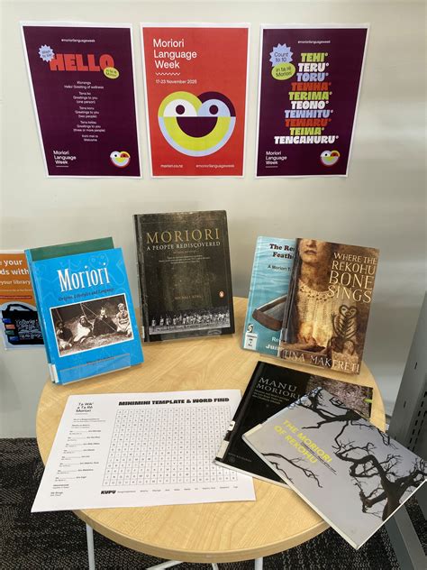 Moriori Language Week | Christchurch City Libraries Ngā Kete Wānanga o