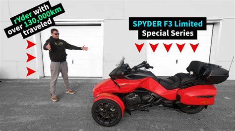 Can Am Spyder F Limited Special Series Review By An Expert With