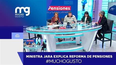 Muchogusto Ministra Jara Explica La Reforma De Pensiones Youtube