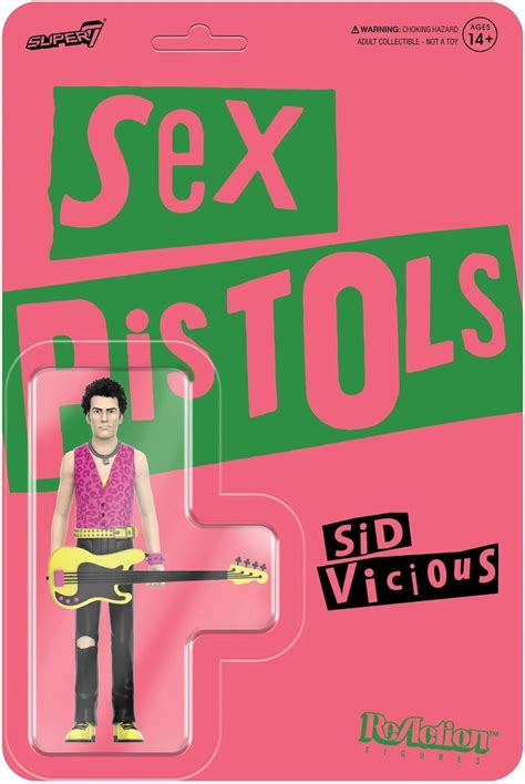 Amazon co jp セックス ピストルズ シド ヴィシャス Re Action フィギュア Sex Pistols Sid Vicious Wave 2正規品 SUPER7 TOY