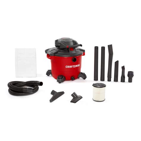 Craftsman 60 Litre 16 Gallon 65 Peak Hp Wetdry Vac With Detachable