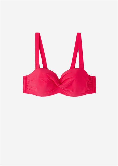 L Tt Vadderad Bikini Verdel I Bandeaumodell Indonesia Bandeau Calzedonia