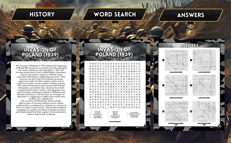 World War Ii Word Search Puzzles Challenges David 9798324108908