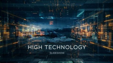 High Technology Slideshow Videohive High Technology After Effects