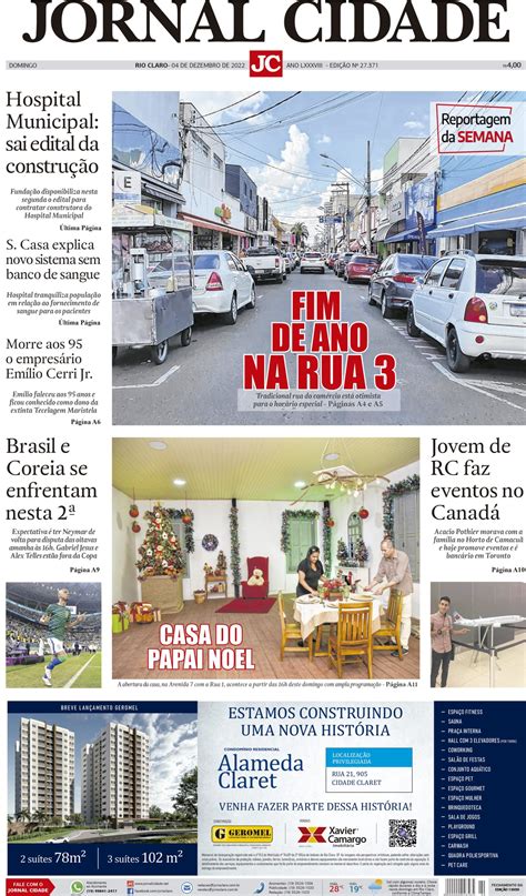 JORNAL CIDADE 04 DE DEZEMBRO DE 2022 Jornal Cidade RC