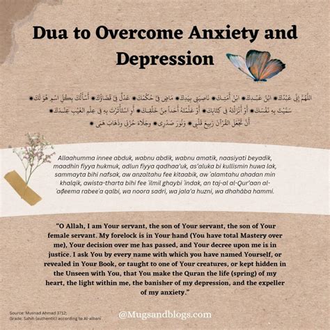 Duas For Anxiety And Depression Spiritual Healing