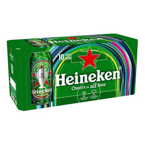 Heineken Premium Lager Beer X Ml Cans Bring