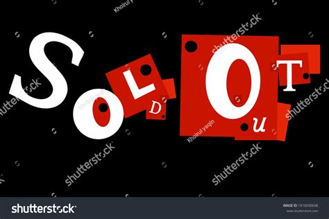 Sold Out Sticker Illustration Collection Sold Stock Vector (Royalty Free) 1910690608 | Shutterstock