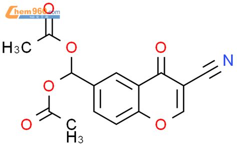 H Benzopyran Carbonitrile Bis Acetyloxy Methyl