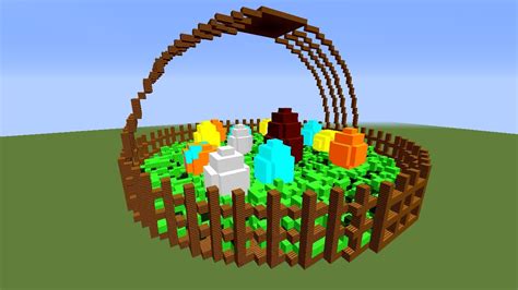 Minecraft Easter Basket