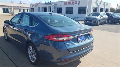 Used 2018 Ford Fusion SE For Sale Chacon Autos