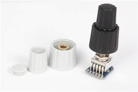 Dual Concentric Rotary Encoder With Pushbutton Elma E37 [elma E37] 23 10gbp Leo Bodnar