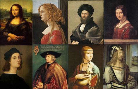 VALDEPLÁSTICA RETRATOS FAMOSOS DEL RENACIMIENTO