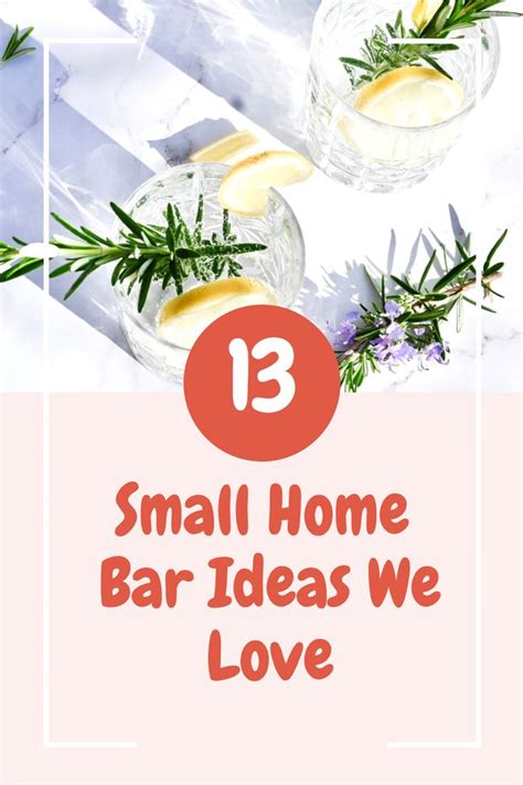 13 BAR IDEAS FOR YOUR HOMES SMALL SPACES in 2023 | Small home bar ideas ...