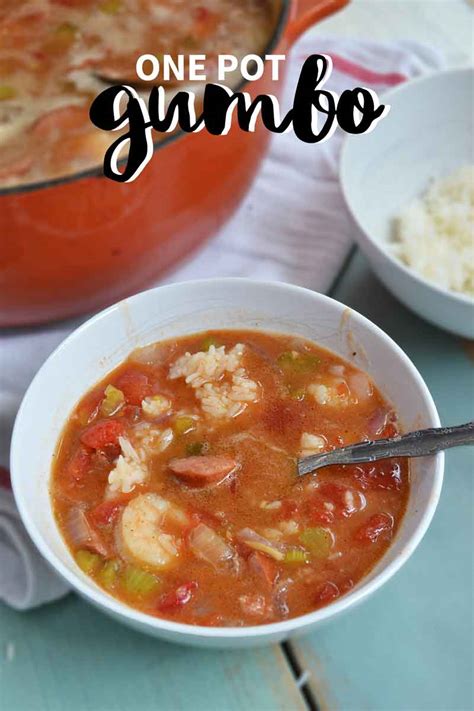 One pot gumbo recipe | an easy NellieBellie creation