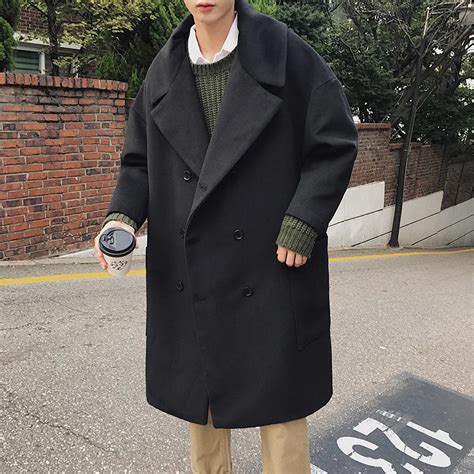 Liketkit, Мужское пальто,, мужское, солидное, большое, длинное пальто ...