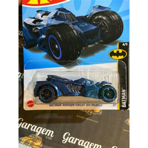 Hot Wheels Batman Arkham Knight Batmobile Htd Shopee Brasil