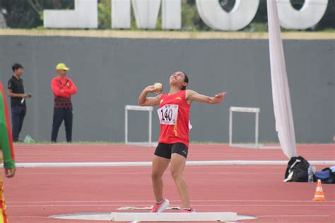 Memasuki Hari Ketiga Ini Hasil Lomba Puteri Sapta Tolak Peluru Porwil