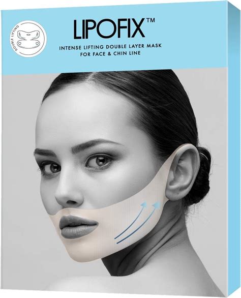 LIPOFIX Masque réducteur double menton Patch double menton Masque