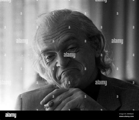 Polish Pianist Witold Malcuzynski During A Press Interview In Buenos