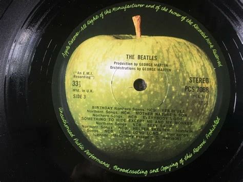 Popsike Beatles White Album Original Vinyl Record Emi