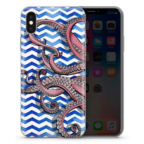 Octopus Tentacles Phone Case Marine World Kraken Cover For Etsy