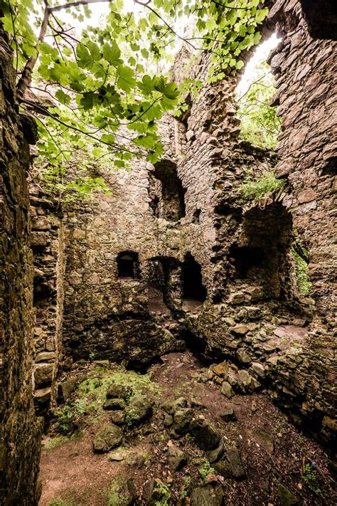 Jack Blundell Storyteller From Scotland Overgrown Ruin Photo