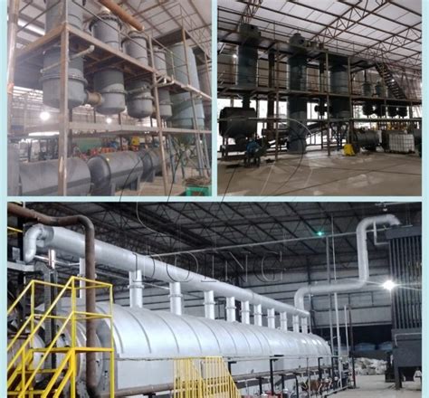 A Set Of Tpd Fully Continuous Plastic Pyrolysis Machine Successfully