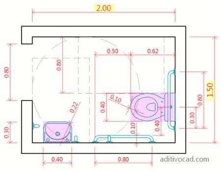 Dimensão Minima Banheiro Pcd - banheiro pcd – Pesquisa Google | Banheiro para cadeirante, Banheiro ...