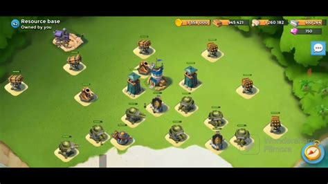 Boom Beach Lvl 44 Heavy Choppa Vs TOUGH BASES YouTube