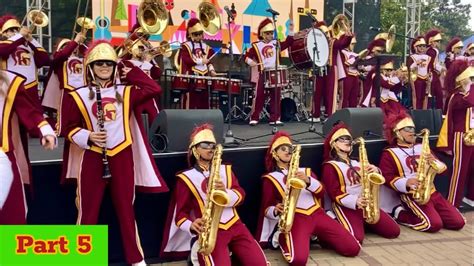 Tusk Usc Marching Band And Cheerleaders Part Youtube