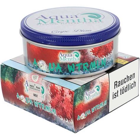 Aqua Mentha Tabak Aqua Wtrmln G Shisha World