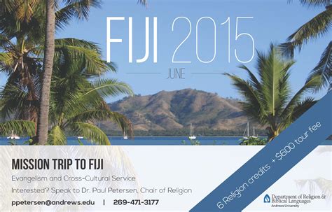 2015 Tours :: Andrews University