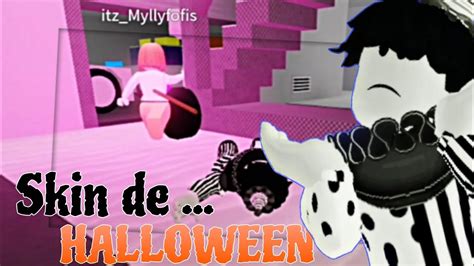 Minha Skin De Halloween Flee The Facility Roblox Youtube