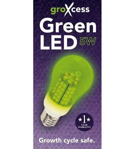 Green LED Light Bulbs (5W) | Planet Natural